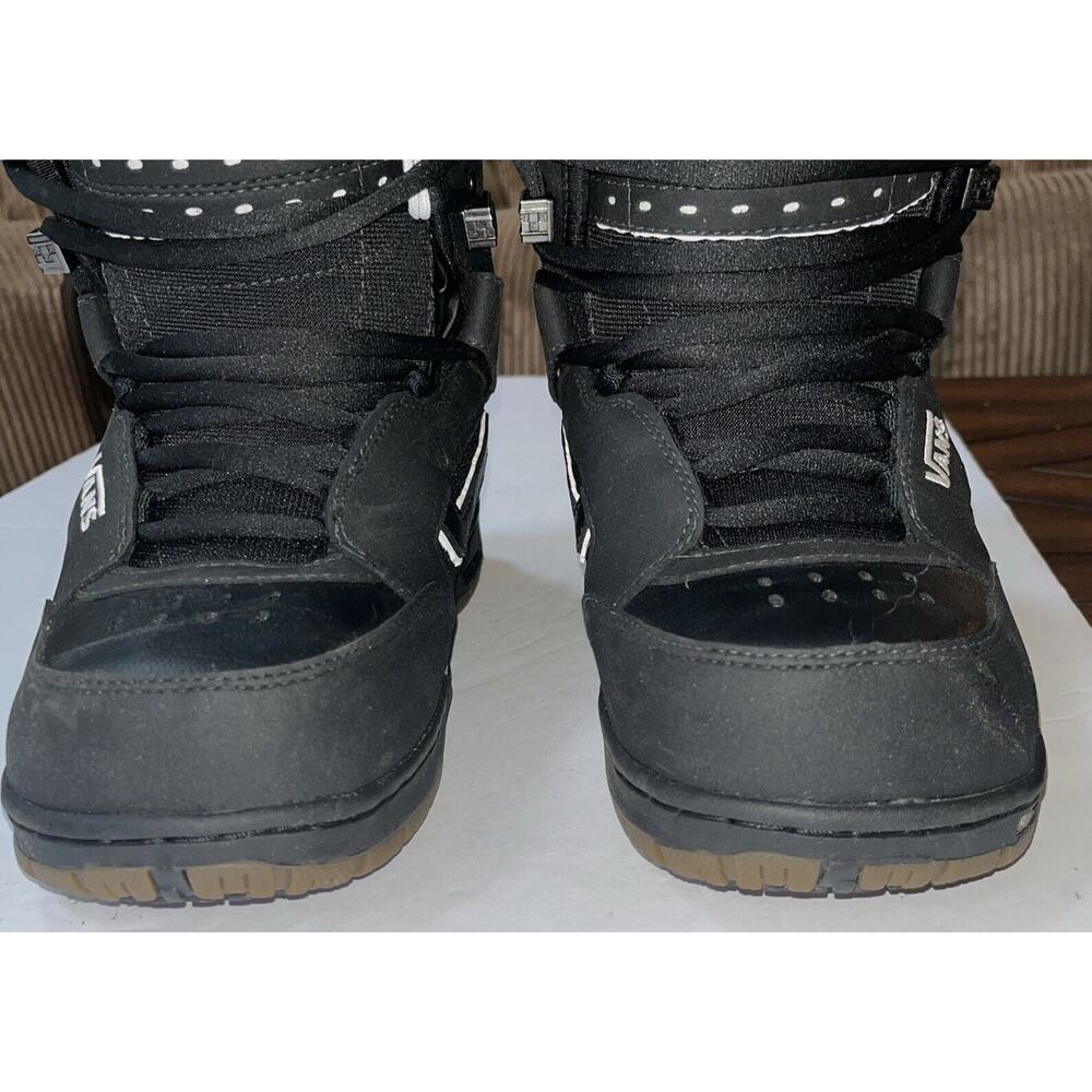 Vans Men’s Snowboard Boots Hi Standard Size 7 Black/Gum - Picture 8 of 12
